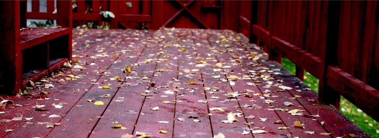 fall deck maintenance