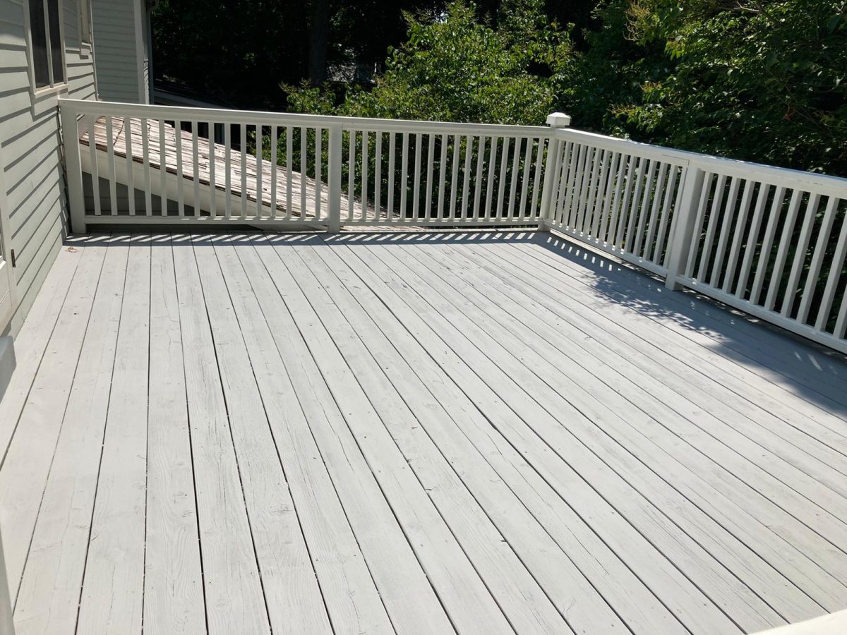 deck staining and sealing