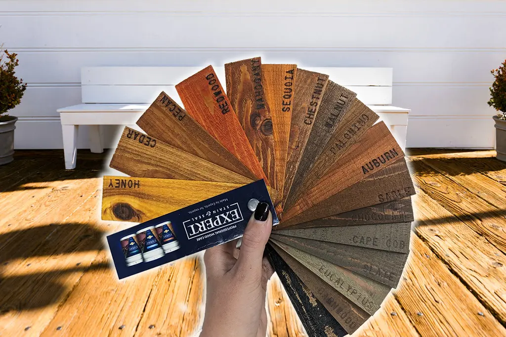 trending deck stain colors