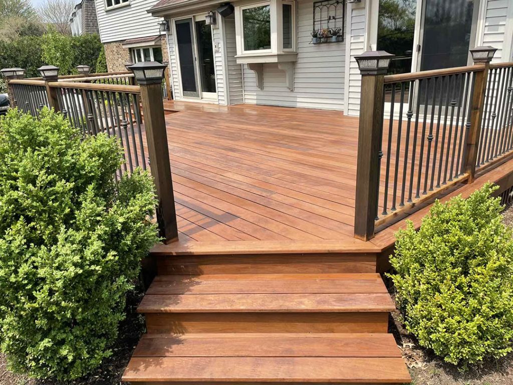 dark color ipe deck