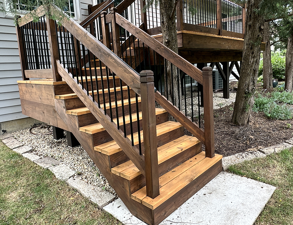 two tone deck
