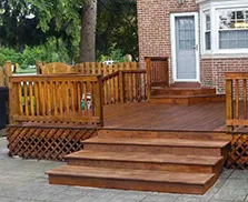 Beautiful Backyard Deck