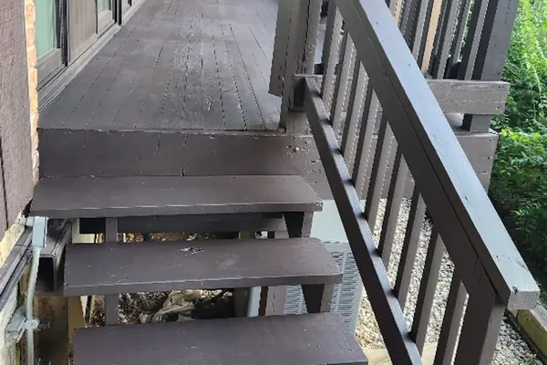 Deck Restoration in Lisle, after the work