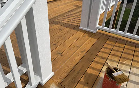 deck staining company