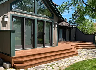 Deck Staining Company in Chicago