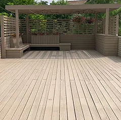 Deck Staining Services, Roof Top Deck