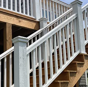 Sealed Deck and Stairs