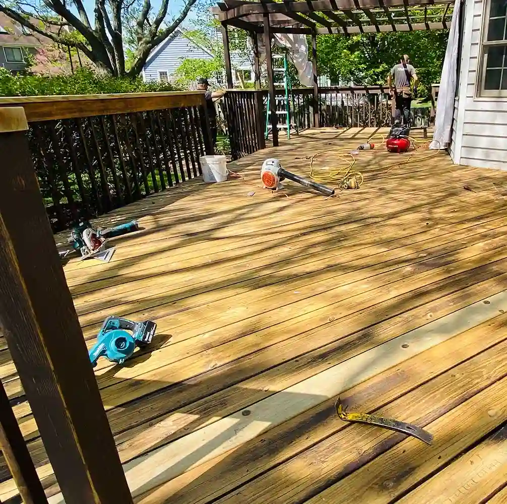 Deck sealing services
