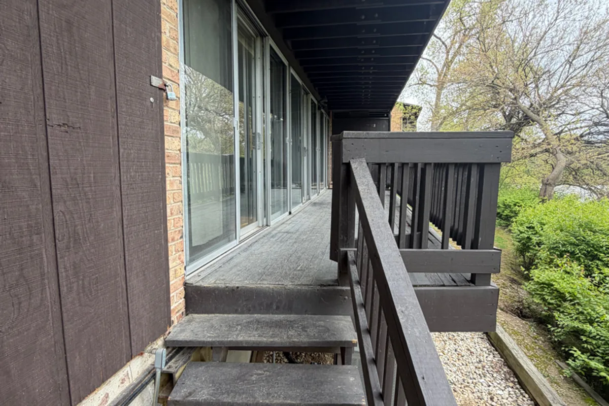 Deck Restoration before — Lisle IL home